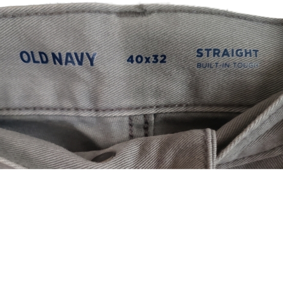 Old Navy Mens Straight Leg 5 Pocket 40 x 32 Gray Jeans NWT - Picture 4 of 5
